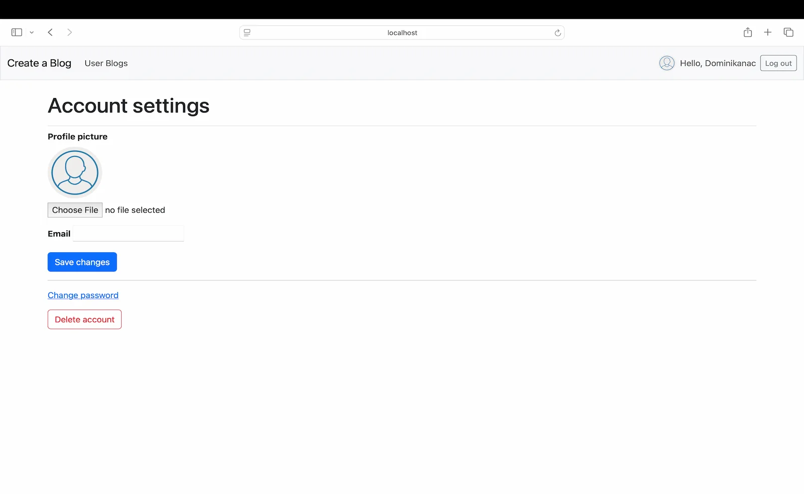 Blog Project